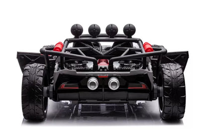 Akumuliatorinis automobilis LEAN CARS JS3168 pilkas