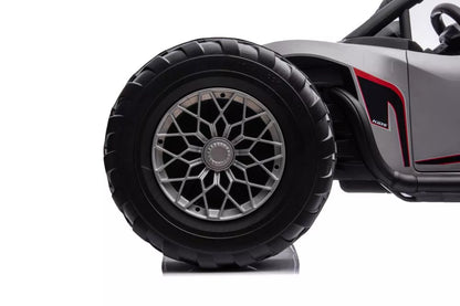 Akumuliatorinis automobilis LEAN CARS JS3168 pilkas