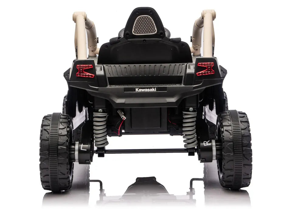Akumuliatorinis automobilis LEAN CARS Kawasaki JS330 24V5Ah Juodas-Smėlinis