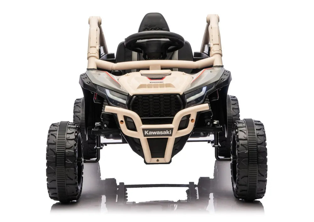 Akumuliatorinis automobilis LEAN CARS Kawasaki JS330 24V5Ah Juodas-Smėlinis