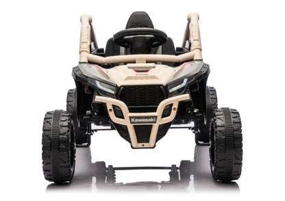 Akumuliatorinis automobilis LEAN CARS Kawasaki JS330 24V5Ah Juodas-Smėlinis