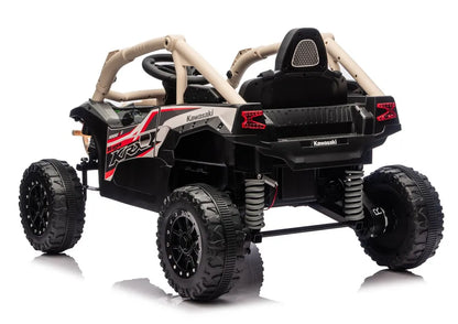 Akumuliatorinis automobilis LEAN CARS Kawasaki JS330 24V5Ah Juodas-Smėlinis