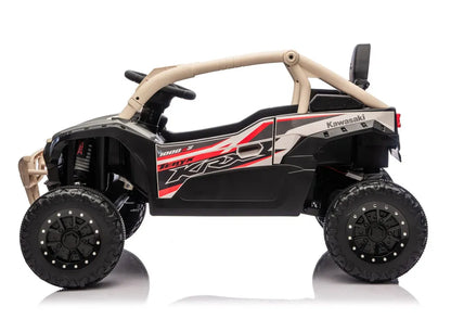 Akumuliatorinis automobilis LEAN CARS Kawasaki JS330 24V5Ah Juodas-Smėlinis