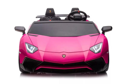 Akumuliatorinis automobilis LEAN CARS Lamborghini XXL A8803, rausvas, 24V