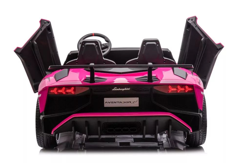 Akumuliatorinis automobilis LEAN CARS Lamborghini XXL A8803, rausvas, 24V