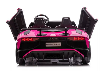 Akumuliatorinis automobilis LEAN CARS Lamborghini XXL A8803, rausvas, 24V