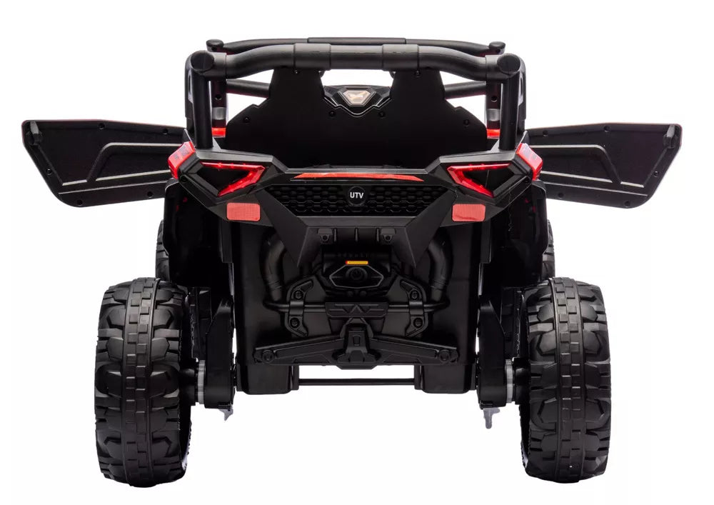 Akumuliatorinis automobilis LEAN CARS M1 4x4, raudonas
