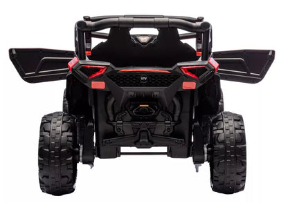 Akumuliatorinis automobilis LEAN CARS M1 4x4, raudonas