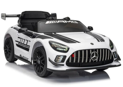 Akumuliatorinis automobilis LEAN CARS Mercedes AMG GT3 baltas