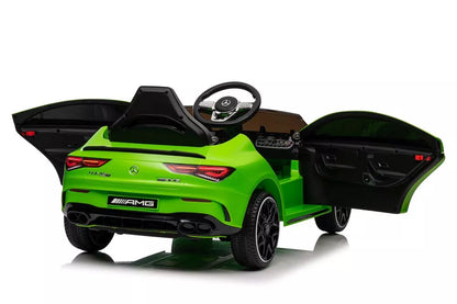 Akumuliatorinis automobilis LEAN CARS Mercedes CLA 45s AMG 4x4 baltas