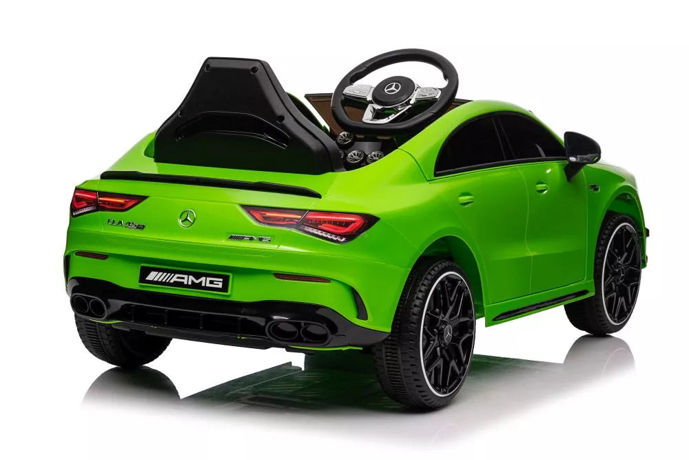 Akumuliatorinis automobilis LEAN CARS Mercedes CLA 45s AMG 4x4 baltas