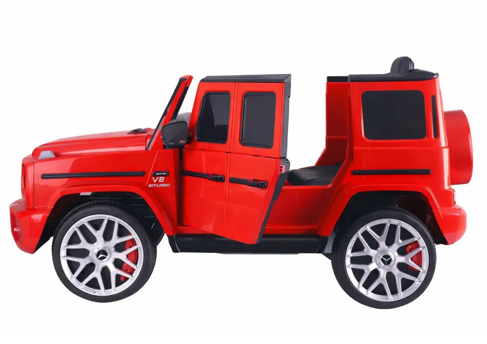 Akumuliatorinis automobilis LEAN CARS Mercedes G63 S306-1, raudonas