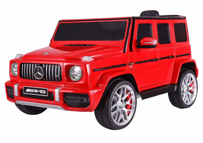 Akumuliatorinis automobilis LEAN CARS Mercedes G63 S306-1, raudonas