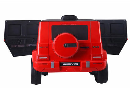 Akumuliatorinis automobilis LEAN CARS Mercedes G63 S306-1, raudonas