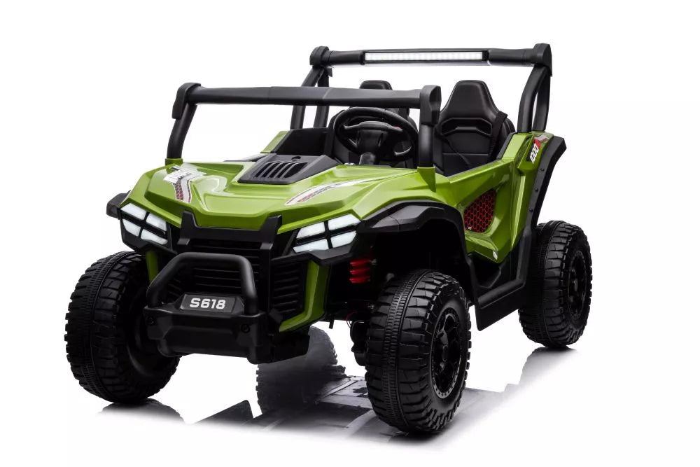 Akumuliatorinis automobilis LEAN CARS S618 baltas 4x4