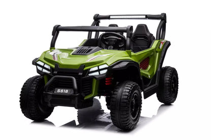 Akumuliatorinis automobilis LEAN CARS S618 baltas 4x4