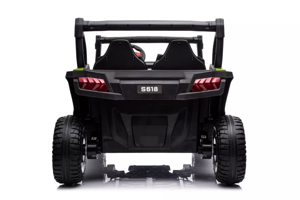 Akumuliatorinis automobilis LEAN CARS S618 baltas 4x4