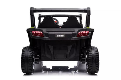Akumuliatorinis automobilis LEAN CARS S618 baltas 4x4