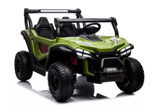 Akumuliatorinis automobilis LEAN CARS S618 baltas 4x4