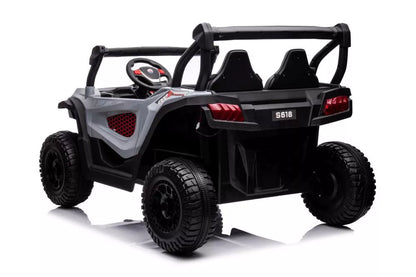 Akumuliatorinis automobilis LEAN CARS S618 pilkas 4x4