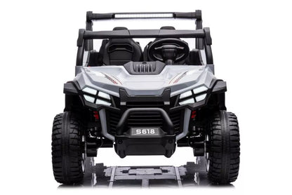 Akumuliatorinis automobilis LEAN CARS S618 pilkas 4x4