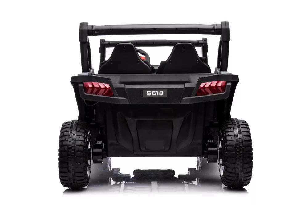 Akumuliatorinis automobilis LEAN CARS S618 pilkas 4x4