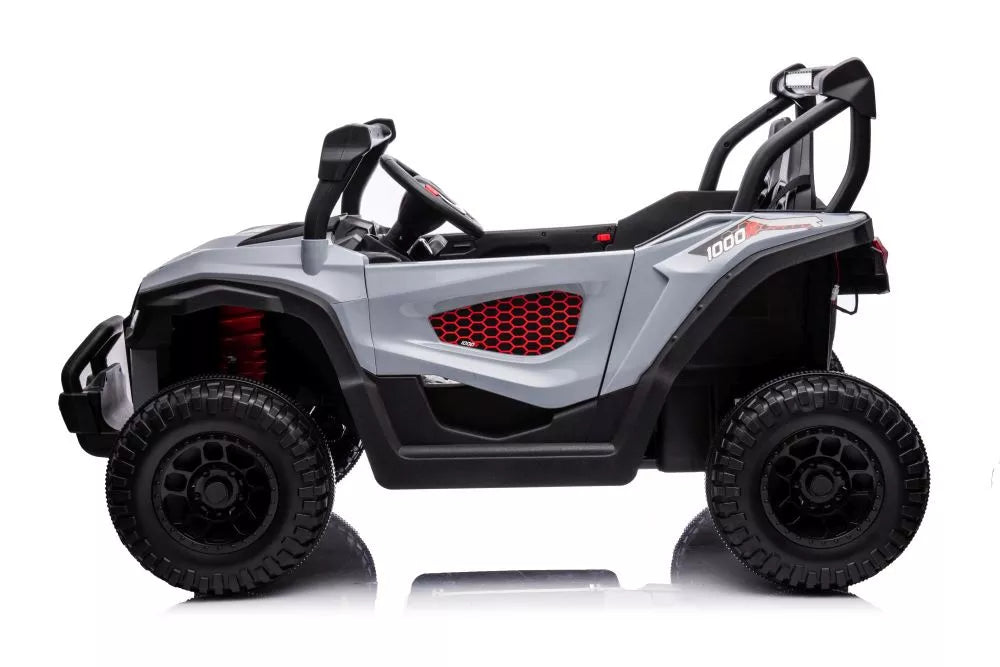 Akumuliatorinis automobilis LEAN CARS S618 pilkas 4x4