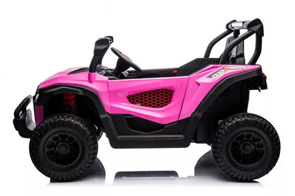 Akumuliatorinis automobilis LEAN CARS S618 rožinis 4x4