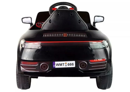 Akumuliatorinis automobilis LEAN CARS WMT-666, juodas