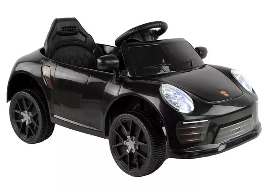 Akumuliatorinis automobilis LEAN CARS WMT-666, juodas