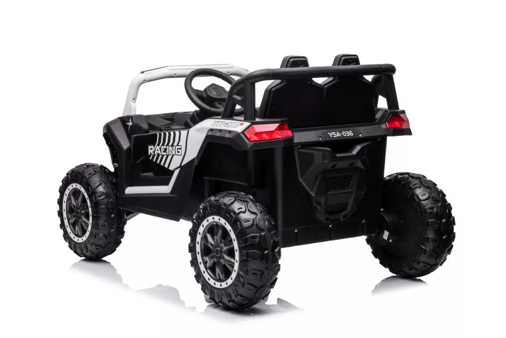 Akumuliatorinis automobilis LEAN CARS YSA036 Baltas 4x4