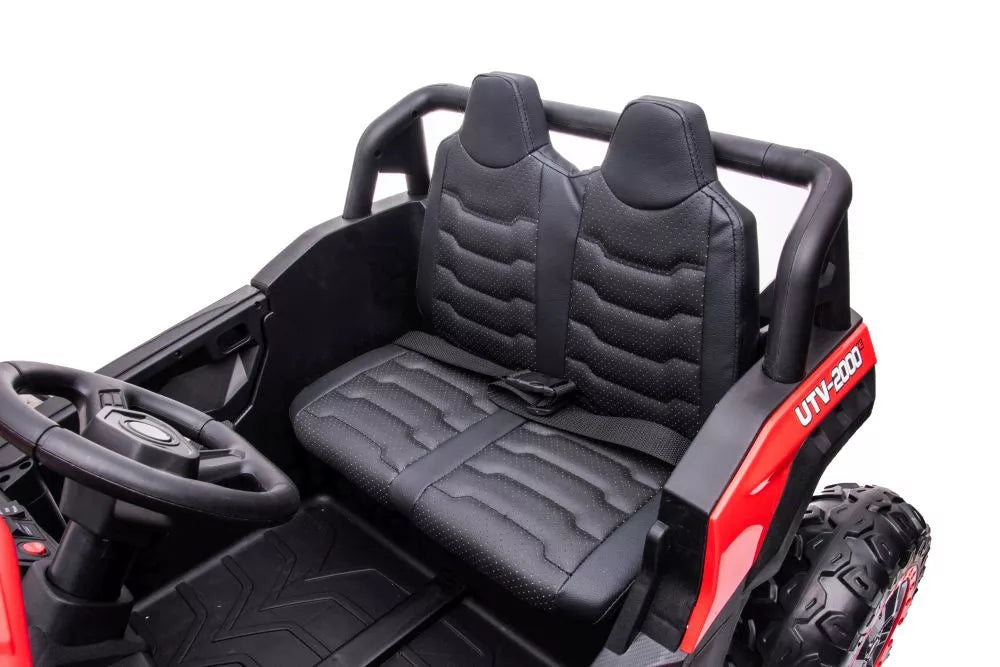 Akumuliatorinis automobilis LEAN CARS YSA036 raudonas 4x4