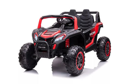 Akumuliatorinis automobilis LEAN CARS YSA036 raudonas 4x4