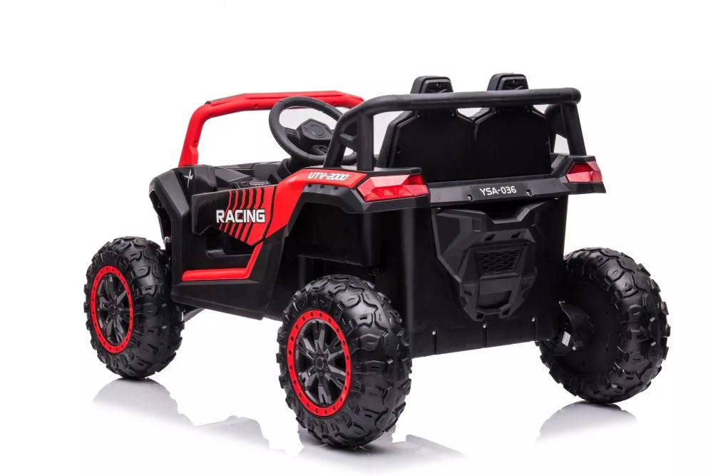 Akumuliatorinis automobilis LEAN CARS YSA036 raudonas 4x4