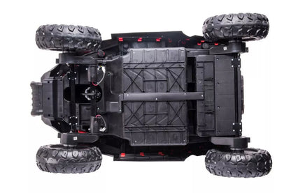 Akumuliatorinis automobilis LEAN CARS YSA036 raudonas 4x4