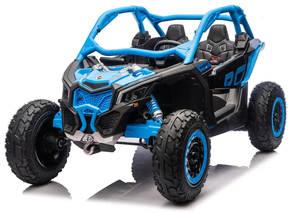Akumuliatorinis automobilis Maverick CAN-AM Turbo RR AIR, mėlynas