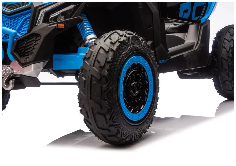 Akumuliatorinis automobilis Maverick CAN-AM Turbo RR AIR, mėlynas