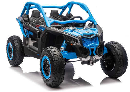 Akumuliatorinis automobilis Maverick CAN-AM Turbo RR AIR, mėlynas