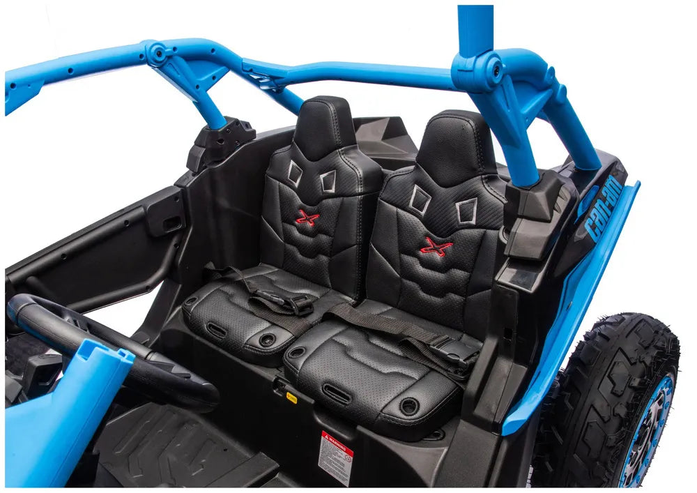 Akumuliatorinis automobilis Maverick CAN-AM Turbo RR AIR, mėlynas