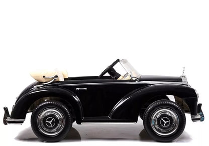 Akumuliatorinis automobilis Mercedes 300S, juodas lakuotas