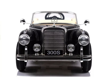 Akumuliatorinis automobilis Mercedes 300S, juodas lakuotas
