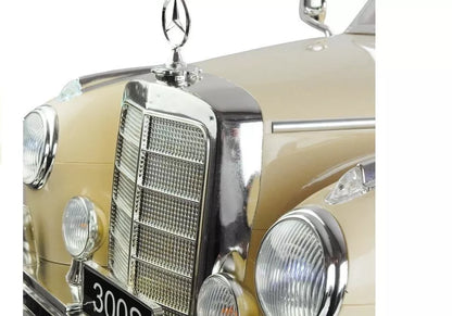 Akumuliatorinis automobilis Mercedes 300S smėlio spalvos