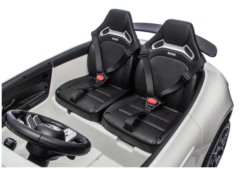 Akumuliatorinis automobilis Mercedes AMG DK-GT63 24V, baltas