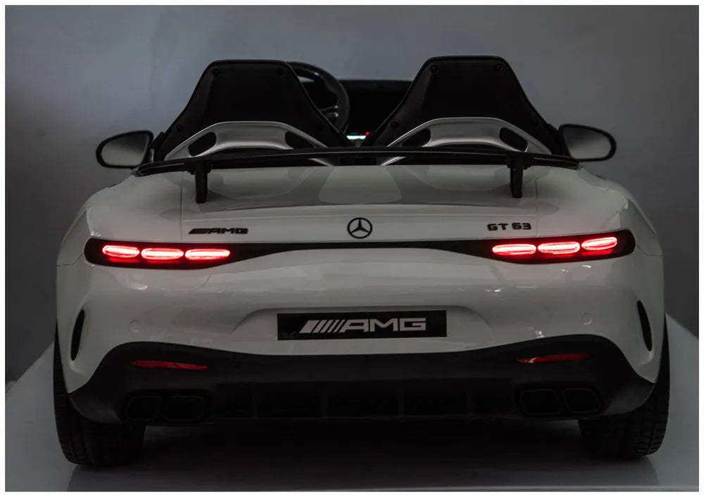Akumuliatorinis automobilis Mercedes AMG DK-GT63 24V, baltas