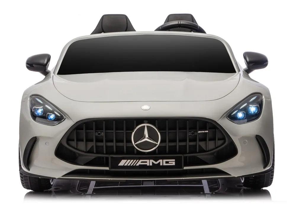 Akumuliatorinis automobilis Mercedes AMG DK-GT63 24V šviesiai pilkas