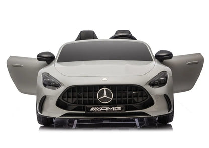 Akumuliatorinis automobilis Mercedes AMG DK-GT63 24V šviesiai pilkas