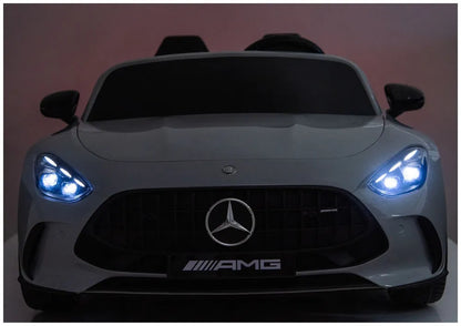 Akumuliatorinis automobilis Mercedes AMG DK-GT63 24V šviesiai pilkas