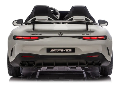 Akumuliatorinis automobilis Mercedes AMG DK-GT63 24V šviesiai pilkas