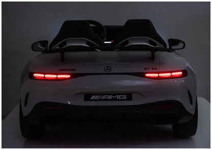 Akumuliatorinis automobilis Mercedes AMG DK-GT63 24V šviesiai pilkas
