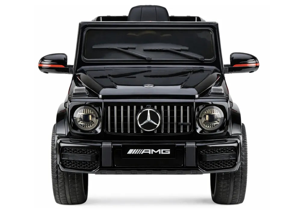 Akumuliatorinis automobilis Mercedes AMG G 63, juodas, lakuotas